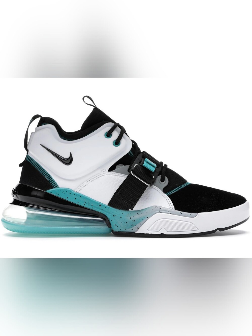 Nike Air Force 270 Command Force Men's Size 12.5 Black Teal White